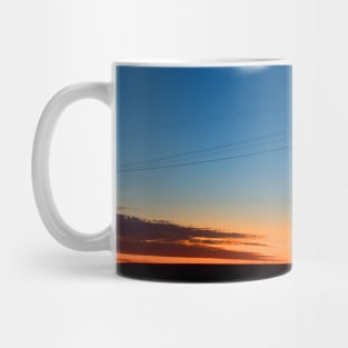 Outback sunset Mug